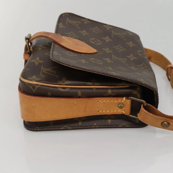 LOUIS VUITTON Monogram Cartesier MM Shoulder Bag M51253 LV Auth 132596 - Picture 5 of 16